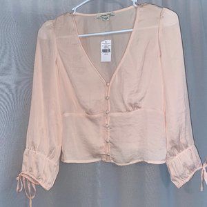 American Eagle Pink blouse
